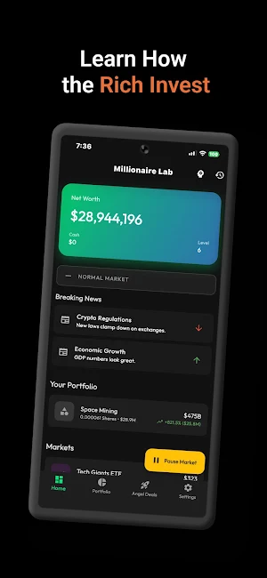 Millionaire Lab Simulator Pro Screenshot 0