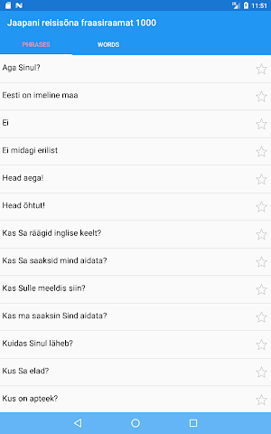 Jaapani reisisõna fraasiraamat 1000 Screenshot 2