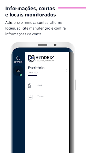 Hendrix Alarmes Screenshot 1