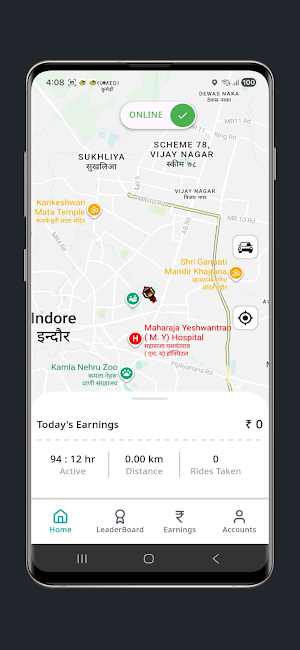 DoorToDoor Cab Partner Screenshot 1