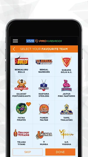 vivo Pro Kabaddi Screenshot 2