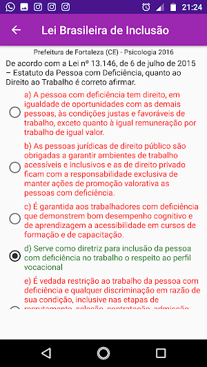 Lei Brasileira de Inclusão Screenshot 1