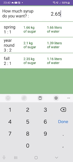 Bee-syrup Screenshot 0