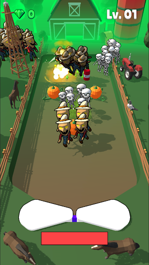 Flipper Fury: Zombie Clash Screenshot 3