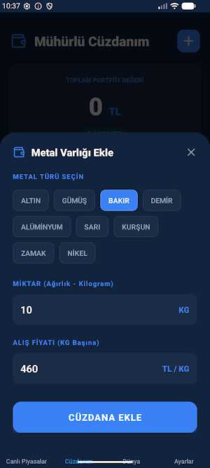 Canlı Hurda Piyasası – Metal Screenshot 3