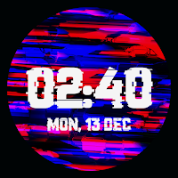 Glitch Art Effect Watchfaces