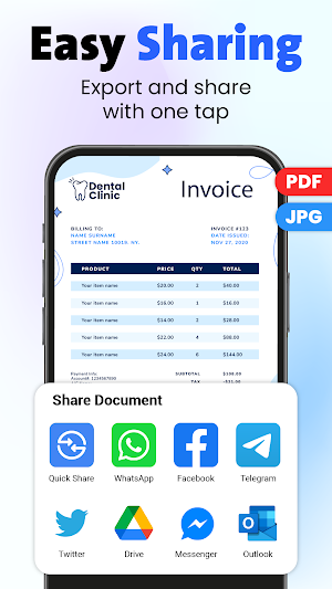 AI Invoice Maker・Receipt Maker Screenshot 3