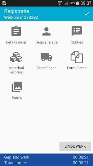 OverAll Werkbon Screenshot 2