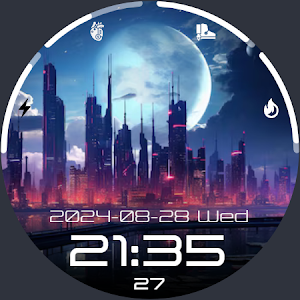 Sci-Fi City Futuristic Face Screenshot 2