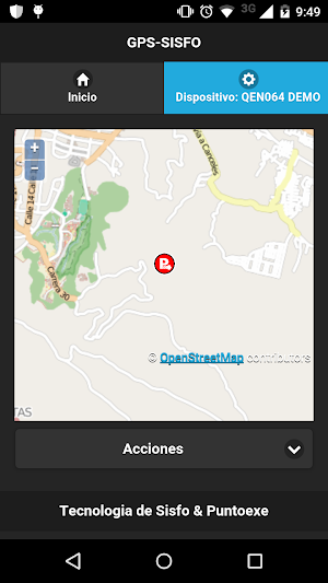 GpsSisfo Screenshot 2