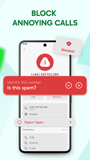 Phone Caller ID - Spam Blocker Screenshot 1