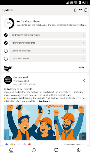 7F SiteConnect Screenshot 2