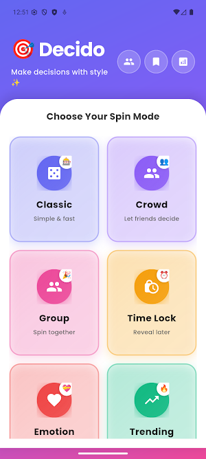 Decido - Wheel Me Screenshot 1