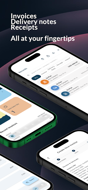 InvoiceEasy -Invoice & Receipt Screenshot 1