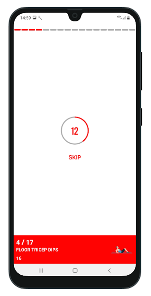 Workout challenge Screenshot 3