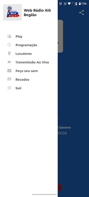 Web Rádio Alô Região Screenshot 1