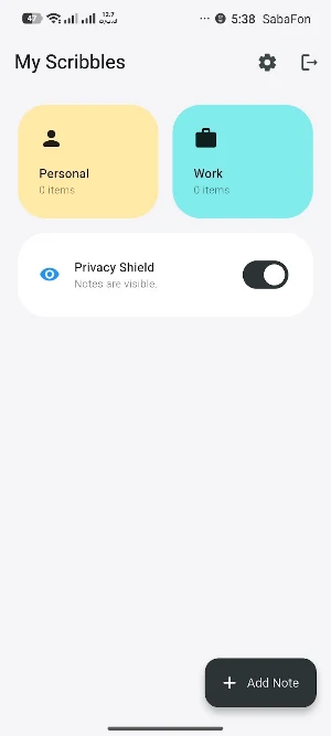 Scribble Vault Safe Screenshot 1