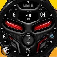 Machine Face Watch 066