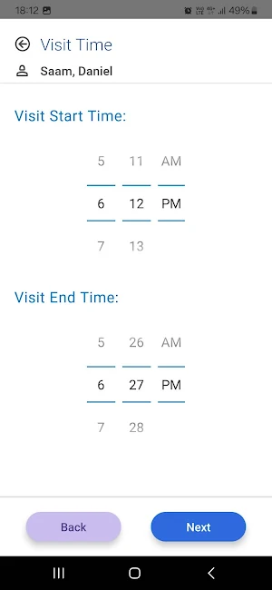 LTC Visit Tracker Screenshot 3