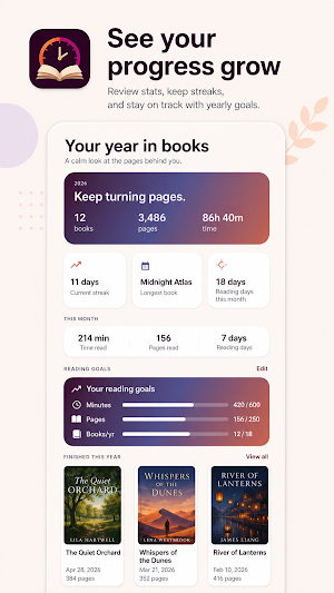 Book Tracker & Reading Timer Screenshot 3