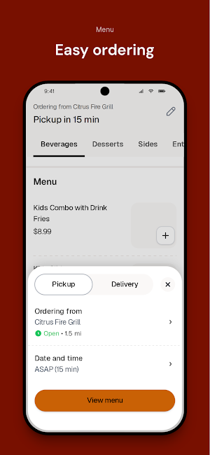 Citrus Fire Grill Screenshot 2