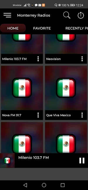 Radios de Monterrey Emisoras Screenshot 1