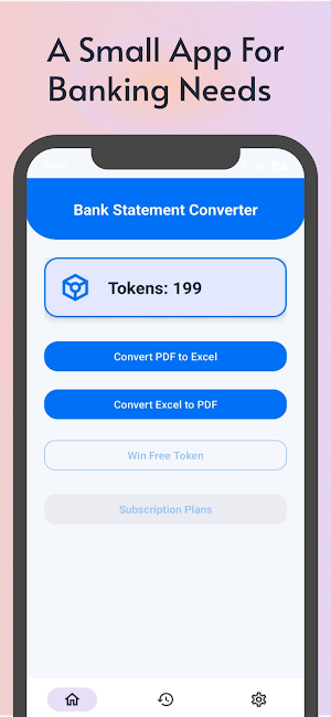 Bank Statement Converter Screenshot 1