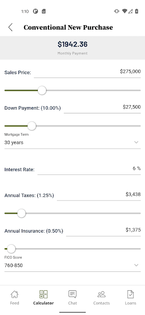 My Mullinix Mortgage Screenshot 2
