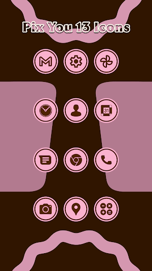 Pix You 13 Pink Icons Screenshot 0