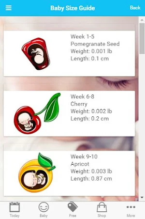 Beaming Baby Pregnancy Tracker Screenshot 1