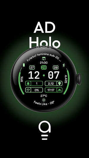 AD Holo - Watch Face Screenshot 0