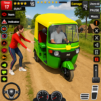 Tuktuk Auto Game CNG Rickshaw