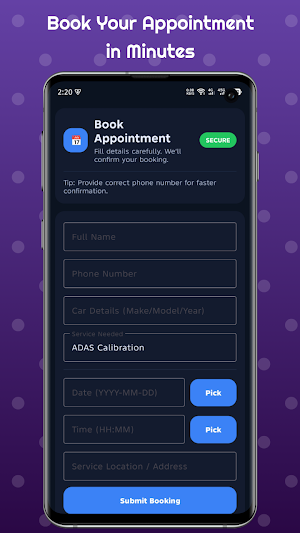 ADAS Solutions & Car Repair Screenshot 3