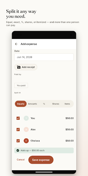 Debt Tracker: Split Bills Screenshot 2