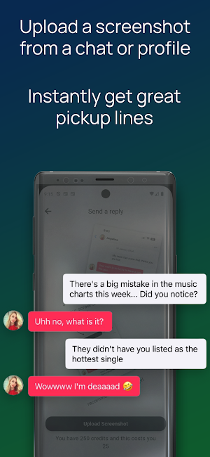 FlirtFuel: AI Text Rizz Screenshot 1