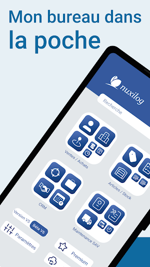 NuxiDev 6 Gestion + CRM + SAV Screenshot 0