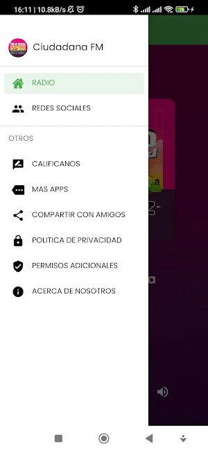 Radio Ciudadana FM 107.1 Screenshot 2