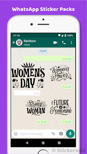 Women's Day Sticker Packs (1) Screenshot 1