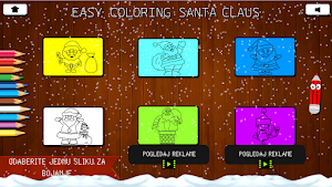 Easy Coloring Santa Claus Screenshot 1