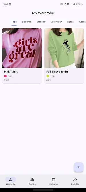 Wardrobe Organizer Screenshot 0