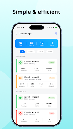 Gbyte Transfer Screenshot 2