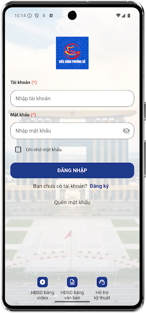 Điều Hành Phường Xã Screenshot 0