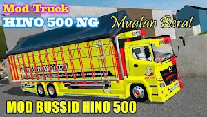 Mod Hino 500 Muatan Berat Screenshot 2