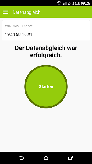 WINDRIVE App Screenshot 0