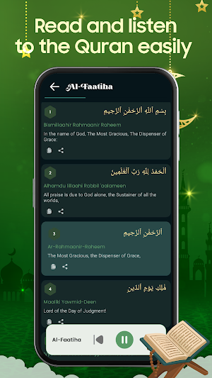 Hidaya Muslim: Quran & Prayer Screenshot 1