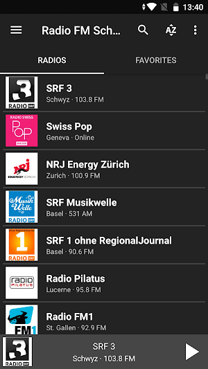 Radio FM Schweiz (Switzerland) Screenshot 3