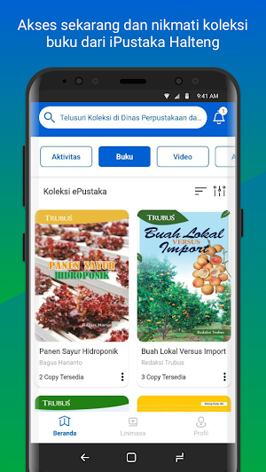 iPustakaHalteng Screenshot 1