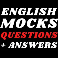 English: mocks and answers