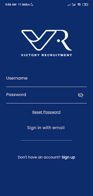 Victory Recruitment Screenshot 0