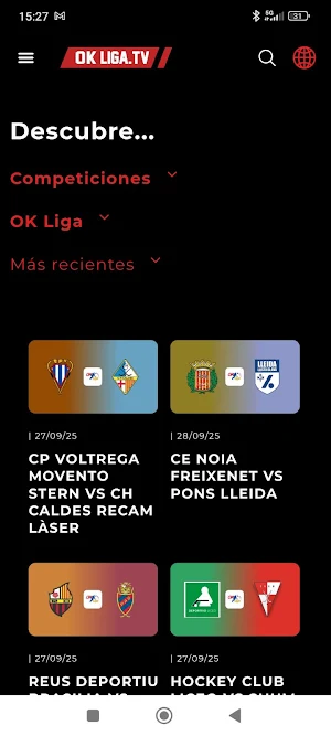 OK Liga TV Screenshot 2